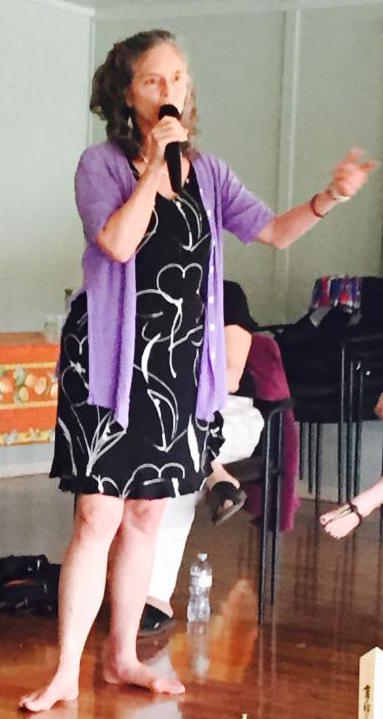 Linda Francis at the Evolutionary Leaders Retreat 2015